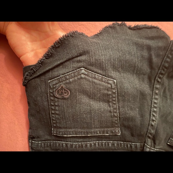 Carmar Black Washed Jean Shorts - Picture 7 of 7